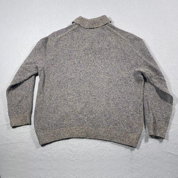 Tommy Bahama Sweater Men XL Shawl Collar Pullover Merino Wool Linen Alpaca Blend - Picture 9 of 10